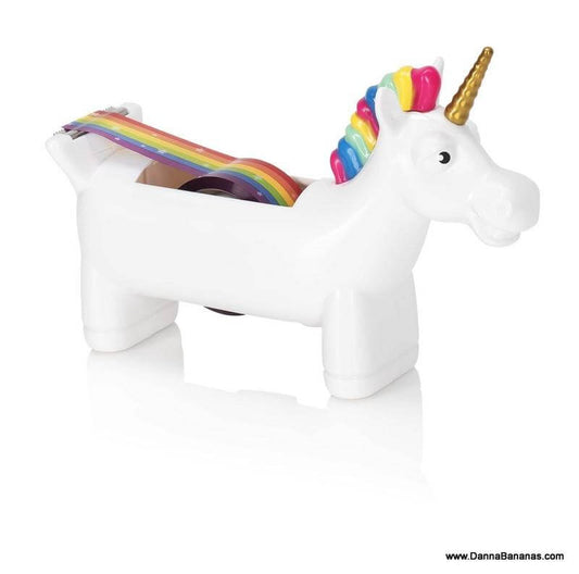 Unicorn Tape Dispensers with extra Rainbow Tape Picture
