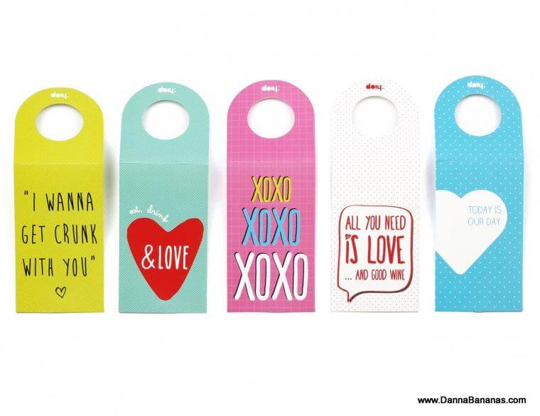 Wine Tags Love