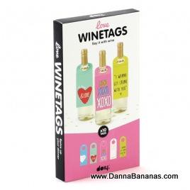 Wine Tags Love