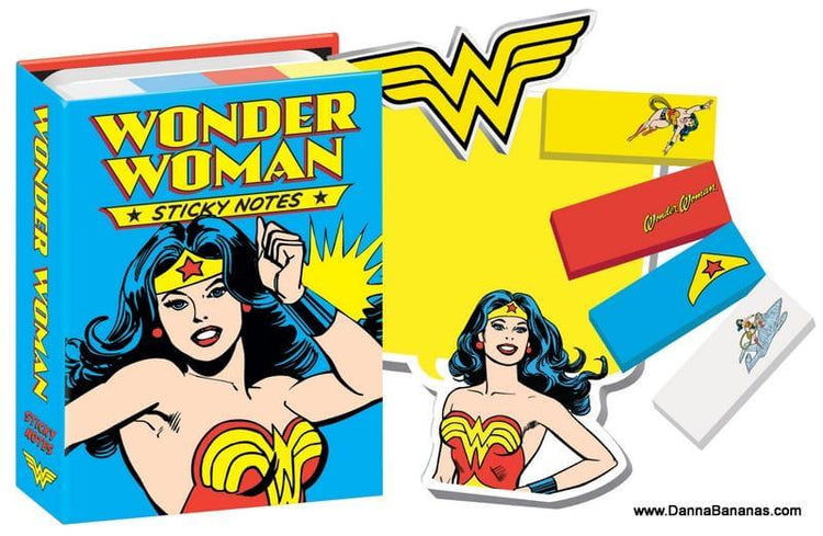 Wonder Woman Sticky Notes Picture