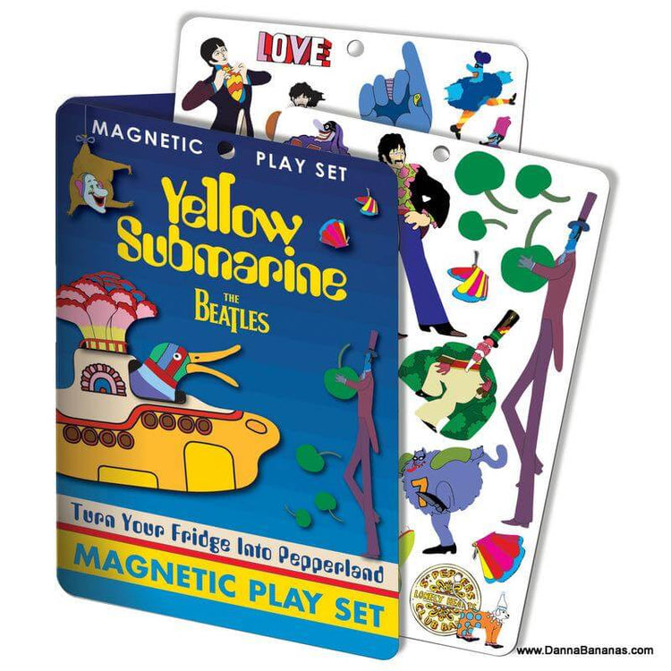 Yellow Submarine Magnetic Play Set Picture